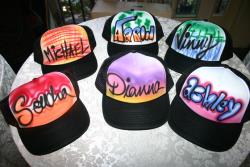 Air Brush Artist on Hats