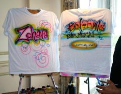 Air Brush Artist On Tshirts