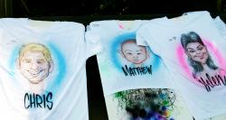 Air Brush Caricature T-Shirts