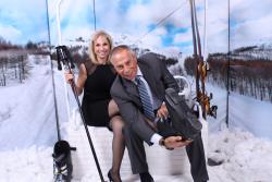 Winter Ski Lift Photos